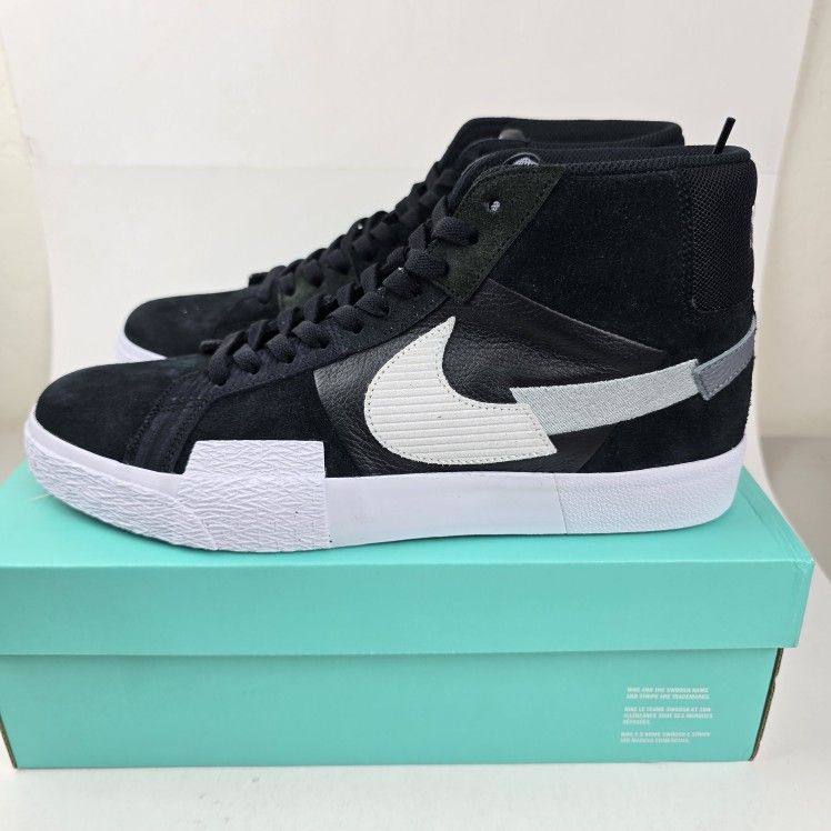 Nike SB Zoom Blazer Mid Premium  “Mosaic Pack – Black / Wolf Grey”